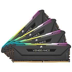 Corsair Vengeance Black RGB LED Pro DDR4 3600MHz 4x16GB (CMH64GX4M4D3600C18)
