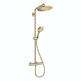 Hansgrohe Croma Select S 280 Air 1jet 26891990 (Polerad Brass)
