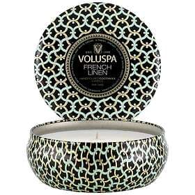 Voluspa French Linen 3-Wick Candle