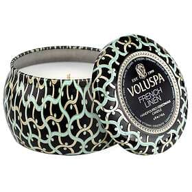 Voluspa French Linen Mini Tin Candle