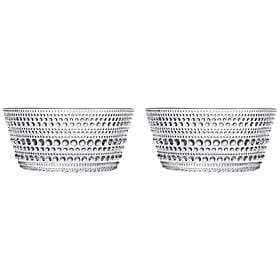 Iittala Kastehelmi Bowl Ø107x50mm 2-pack