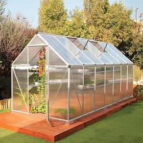 Palram Mythos Växthus 7.9m² (Aluminium/Polykarbonat)