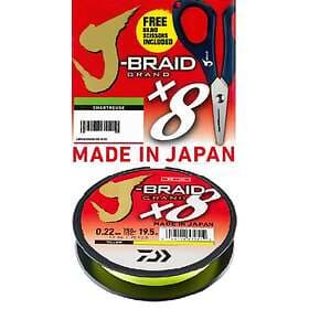 Daiwa J-Braid Grand X8 Multicolor 0.16mm 150m