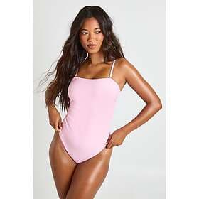 Boohoo Essentials Bandeau Strap Swimsuit (Women's)