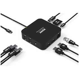 PORT Designs USB-C Travel Docking Station 2x4K