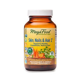 MegaFood Skin Nails & Hair 2 60 Tabletter