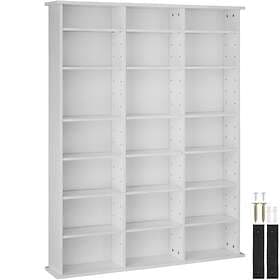 TecTake CD-hylla Stevie 105.5x19x136.5cm