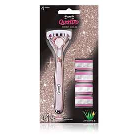Wilkinson Sword Quattro Rose Gold (+4 Extra Blades)
