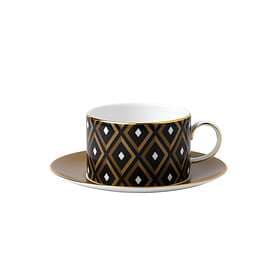 Wedgwood Arris Tea Cup with Saucer 18cl
