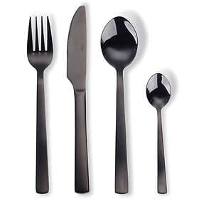 Aida RAW Black Cutlery Set 16 pcs