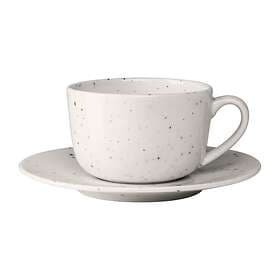 Scandi Living Freckle Cup with Saucer 26cl