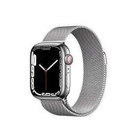 Apple Watch Series 7 4G 41mm Stainless Steel with Milanese Loop