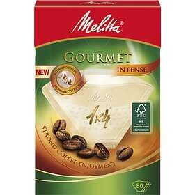 Melitta Gourmet Intense 1x4 Kaffefilter 80st