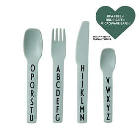 Design Letters Cutlery Set 4 pcs