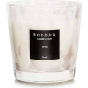 Baobab Collection Pearls White Scented Candle 8cm