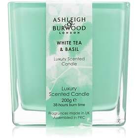 Ashleigh & Burwood London Life In Bloom White Tea Basil Scented Candle 200g