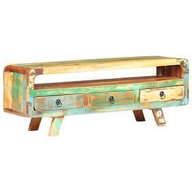 vidaXL TV Cabinet 117x30x41 cm Solid Reclaimed Wood
