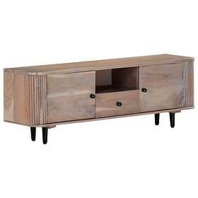 vidaXL TV Cabinet 118x30x40 cm Solid Acacia Wood