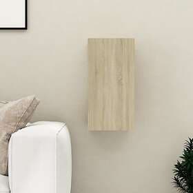 vidaXL TV Cabinet Sonoma Oak 30.5x30x60 cm Chipboard