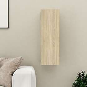 vidaXL TV Cabinet Sonoma Oak 30.5x30x90 cm Chipboard