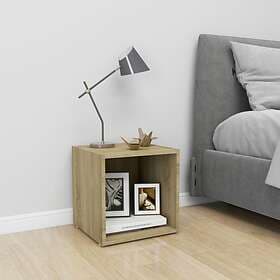 vidaXL TV Cabinet Sonoma Oak 37x35x37 cm Chipboard
