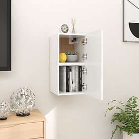 vidaXL Wall Mounted TV Cabinets 2 pcs White 30.5x30x30 cm