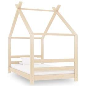 vidaXL Kids Bed Frame Solid Pine Wood 80x160 cm