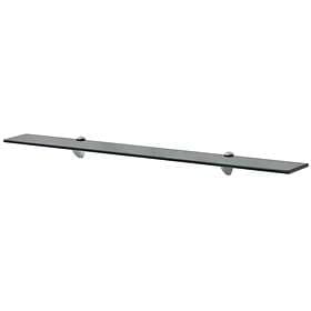vidaXL Floating Shelf Glass 90x10 cm 8 mm