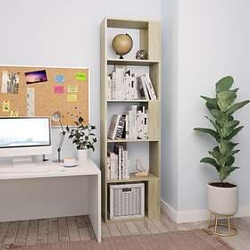 vidaXL Book Cabinet/Room Divider Sonoma Oak 45x24x159 cm Chipboard