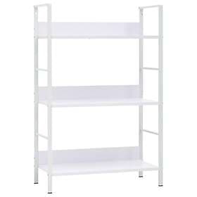 vidaXL 3-Layer Book Shelf White 60x27.6x90.5 cm Chipboard