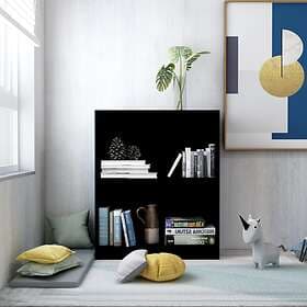 vidaXL Bookshelf Black 60x24x74.5 cm Chipboard