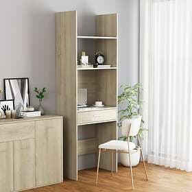 vidaXL Book Cabinet Sonoma Oak 60x35x180 cm Chipboard