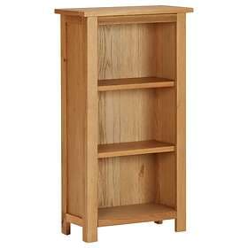 vidaXL Bookcase 45x22.5x82 cm Solid Oak Wood