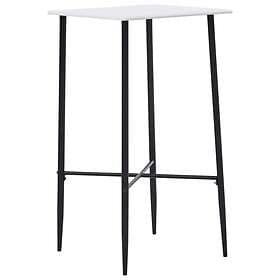 vidaXL Bar Table White 60x60x111 cm MDF