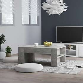 vidaXL Coffee Table Concrete Grey 100x60x42 cm Chipboard