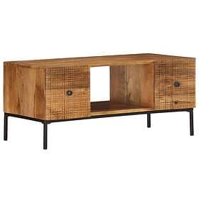 vidaXL Coffee Table 90x45x40 cm Solid Mango Wood