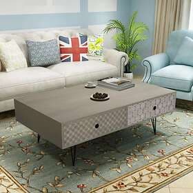 vidaXL Coffee Table 100x60x35 cm Grey