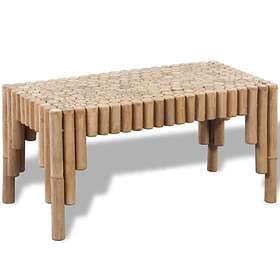 vidaXL Coffee Table Bamboo 110