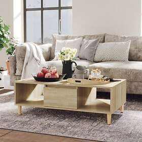 vidaXL Coffee Table Sonoma Oak 103.5x60x35 cm Chipboard