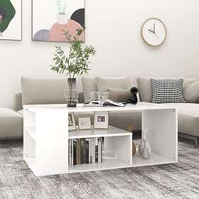 vidaXL Coffee Table White 100x50x40 cm Chipboard