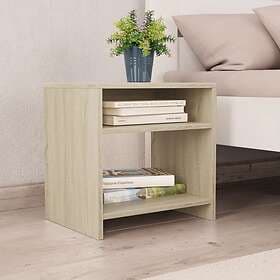 vidaXL Bedside Cabinet Sonoma Oak 40x30x40 cm Chipboard