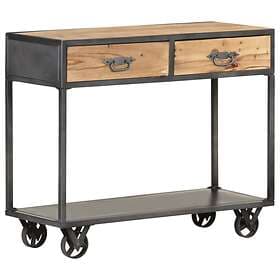 vidaXL Console Table 90x35x74 cm Solid Reclaimed Wood