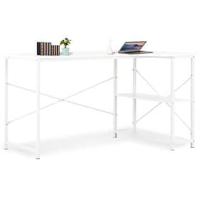 vidaXL Computer Desk White 120x72x70 cm