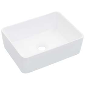 vidaXL Wash Basin 40x30x13 cm Ceramic White