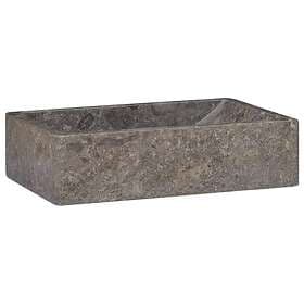 vidaXL Sink Grey 45x30x12 cm Marble