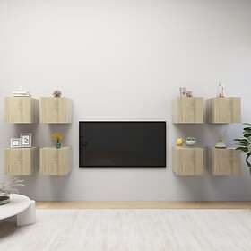 vidaXL TV Stand 8 x 30.5x30x30