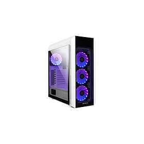 Chieftec Scorpion 3 GL-03W (White/Black/Transparent)