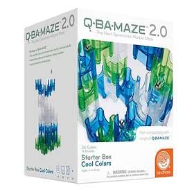 Mindware Q-Ba-Maze Marble Run Starter Box Cool Colors