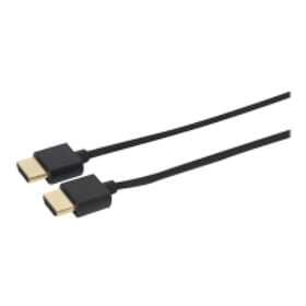 MicroConnect Ultra Slim 18Gbps HDMI - HDMI High Speed with Ethernet 1m