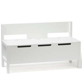Kid's Concept Sofa Med Förvaring Vit Star